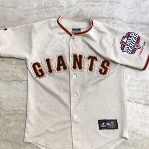 2012 Tim Lincecum World Series Champions Jersey